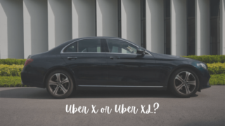 「Uber XとUber XLの違い」引っ越しで荷物多いけどどっち選んだらいい？
